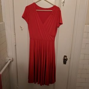 Red dress